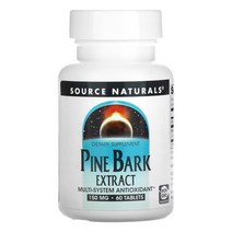 소스 네츄럴 소나무 껍질 추출물 150 mg 60정 프로시아돌릭 95 파인 바크 칼슘 내추럴