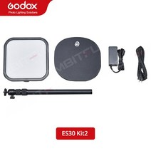 FITRADE Godox E스포츠 LED 라이트 키트 라이브 스트림 사진 스튜디오 비디오 E스포츠 회의용 2, 02 ES30 Kit 2