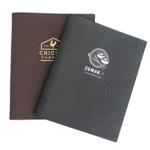 통가죽 블랙 브라운 다이오 바인더 고급 메뉴북 A4, 통가죽 브라운웨스턴 메뉴판, 16p(8장)