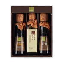 ORGA 가정식 참기름 간장 선물세트 4호 (1box) 별식 술안주 간편식 캠핑 혼밥 자취 튀김, 9개