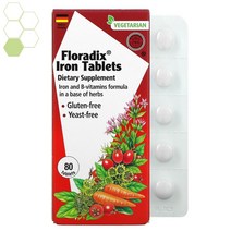 가이아허브 floradix 글루콘산 철 캡슐 80 정, 1+1