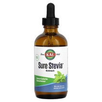 KAL 순수 스테비아 추출물 4 fl oz (118.3 ml), 59.15 ml