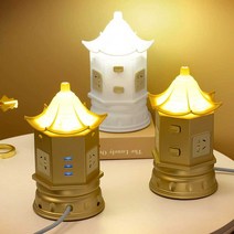 부엉이멀티탭플러그인고용량클릭탭타워스탠드해외여행용층콘센트야간조명조명납작플러그, 상세 페이지 참고, 흰색 2.8미터