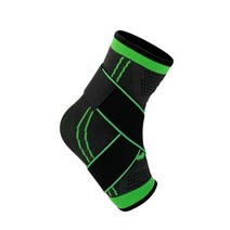 발목보호해주는 발목보호대1PC Sports Ankle Brace Compression Strap Sleeves 3D Elastic Foot Protective, 04 Green_01 S