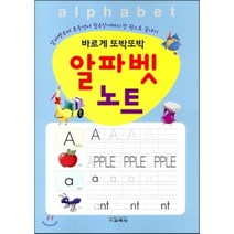 알파벳 노트:바르게 또박또박, 교학사