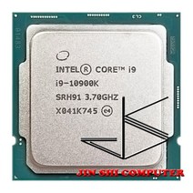 인텔 코어 i9-10900K i9 3.7 GHz 스레드 CPU 프로세서 L3 = 125W LGA 신제품, 한개옵션0