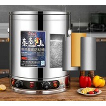 전기 온수통 대형 국통 스텐레스 뷔페 국물 가열 용기, 70L 수도꼭지포함 (이중온도조절) (304)