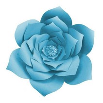 자이언트 플라워 30 cm 종이 꽃 배경 벽 거대한 장미 DIY 웨딩 파티 장식, 10 10