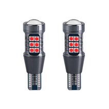 슈퍼 브라이트 W16W T15 921 LED 전구 Canbus 자동차 라이트 3030/SMD 후면 백업 후진 램프 테일 신호 12V 화이트 2 개, [01] 3030 SMD Red, [01] 2pcs led bulbs