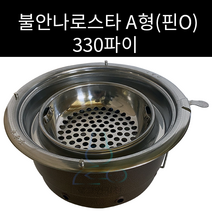 분체-불안나로스타 330파이 A형, 전체타공, 핀O 실실이받침, 1개