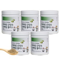 휴나인 자이언트 파바빈 잠두콩 산양유 단백질 프로틴 분말, 200g, 5개