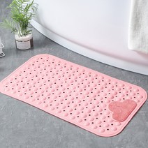 보스컴 욕실 욕조 미끄럼방지매트 화장실 논슬립매트, 핑크