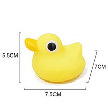 다이버용 해양 동물 장식품 플로트 장난감 귀여운 니모 상어 박쥐 도리 피쉬 스쿠버 수영 스노클링, 12 Duck