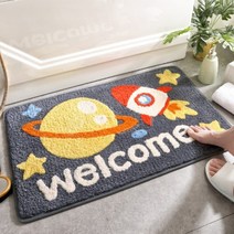 라데코 디자인 욕실발매트(40x60)+세탁망(40x50), 웰컴