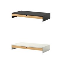 이케아 엘로벤 모니터스탠드+서랍, 블랙 (804.851.02)