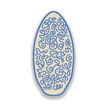 스킴보드 빈티지 바다 해변 서핑 숏보드, L