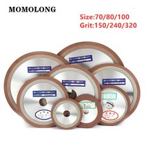 샌딩힐 연마휠 그라인딩휠 연마석 75mm/0mm/0mm 다이아몬드 그라인딩 휠 커팅 디스크 텅스텐 스틸 밀링 커, 08 100x16x8x5mm_02 240