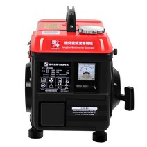 자가 발전기 캠피용 가정용 비상용 차박 휴대용 가솔린 홈 1000W220V 단상 소형 미니 야외 저음소거 자동차 주파수 변환, [01]  구리 주파수 변환 1000W 2행정 핸드 스