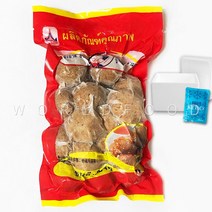 월드푸드 씨암 냉동 소고기 미트볼 완자 룩신느아 siam beef meatball bo vien thailand food, 270ml, 270g, 1개