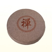 명상방석 기도 절 108배 방석 라운드 이불 쿠션 명상 매트 홈 패브릭 면과 린넨 요가 매트 명상 예배