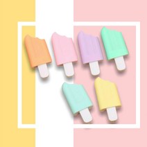 [맙소사잡화점]팝시클 6색 형광펜 세트