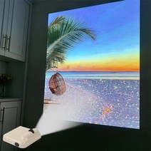 포토존 Ins 풍경 프로젝션 램프 생일 파티 배경 벽 사진 소품 바다 구름 조명 룸 장식, 18 S3 set