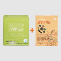 효소 유산균 생생바이옴 30포 + 장쾌력 슬림 30포 출시기념행사