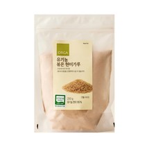 ORGA 집밥 유기농 볶은현미가루 (250g) 제사 명절 아이들간식 자취 건강식 전 부침개 튀김, 10개