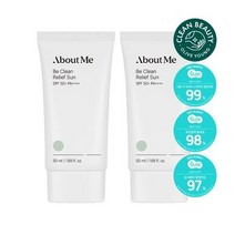 어바웃미 비 클린 릴리프 선 기획 50ml+50ml