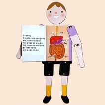 인체 신체 장기 종이 아트북 관절인형만들기 10인 학습 돌봄교실 방과후