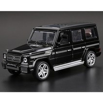 벤츠 G바겐 G65 지바겐 G클래스 AMG 미니어처 피규어 모형, 블랙(케이스+거치대추가)