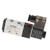 4V210-08 솔레노이드 밸브 5 방향 2 위치 공압 공기 1/4 