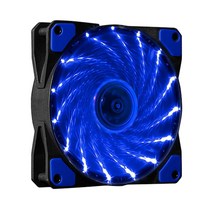 냉각쿨러 120mm RGB PC 컴퓨터 울트라 사일런트 LED 냉각 팬 라디에이터 12CM 120X120X25mm 12V 12VDC 방열, [04] 4, [05] 5Pcs