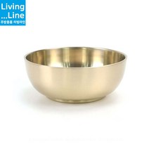 유기 놋그릇 한정식 물탕기 방짜유기 죽그릇 후식볼 수정과 식혜 그릇 디저트 선물용 예단 돌상 돌잔치 환갑잔치 칠순선물 부모님 생신 한식집, [LL] 유기 물탕기-대-12x4.5cm