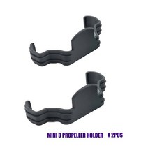 필름 DJI 미니 3 프로 리모콘 강화 유리 프로펠러 홀더 스트랩 랜딩 로커 액세서리, [05] 1pair holder