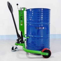 드럼통 드는 기계 지게차 유압 수동 리프터 핸드카, 철드럼 전용