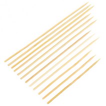 지름 2.5mm 대나무 산적꽂이 1000p 꼬지 오뎅꼬지 산적꼬지 핫바꼬지 닭 양꼬치 떡꼬치 샌드위치 1, 길이 12cm