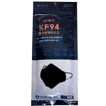 참조은 마스크 KF94 황사방역 블랙 5매입 국산 뉴에어 대형, 참조은 KF94 검정색 5매입 대형