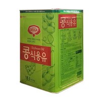 올따옴) 롯데 콩기름 식용유 18L 1개 대용량 식용유