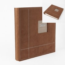 접착식 앨범 40매 다크브라운 웨딩앨범제작 앨범제작 포토앨범만들기 사진앨범만들기 셀프포토북제작 나만의책