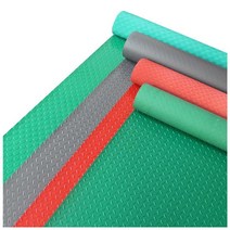 미끄럼 방지 매트 고무 논슬립 PVC 바닥 방수 수영장, 폭 0.9m - 그레이 10m (친환경PVC)