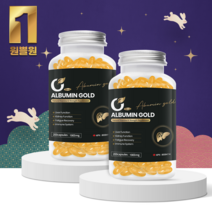 [원데이코어] 1+1 캐나다 알부민골드 알부민메가 1900mg 200캡슐, 1개, 200정
