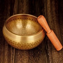 해외 명품 프리미엄 싱잉볼 불교 용품 명상 종 선물 쿠션 스틱 홈 요가 노래 그릇, 2, 8.5cm