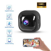 보안 카메라 보안 카메라a10 mini 1080p 모션 감지 보안 카메라 smart home wireless cctv baby pet monitor 실내 야간 투시경 ip 감시, 32g SD