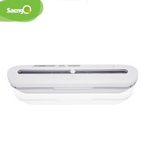 업소용 진공 포장기 SaengQ-음식 진공 포장기 220V/110V 상업 및 가정용 비닐봉지 10 장, 03 white_01 UK-220V