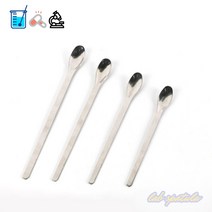 작은 약 숟가락 시약 스푼 단일 및 양방향 실험실 분말 화학 도구 테스트