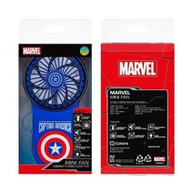 캠핑용선풍기모음 마블MARVEL 핸디 미니팬 탁상용 3SPEED, 캡틴아메리카
