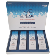 N-47 프라즈마 기능성 시린이 구취제거 충치예방 잇몸 질환 입냄새 치약 (150g x 4개)