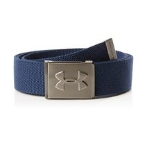 109848 Under Armour 언더아머 남성용 웨빙 벨트, 아카데미 블루(408)/그라파이트, 한 사이즈