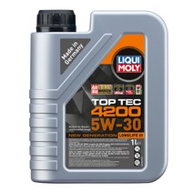 리퀴몰리 3707 TOP TEC 4200 엔진오일 5W-30 1L, 1개